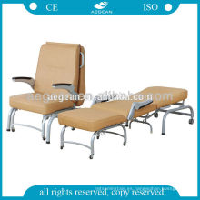 AG-AC005 silla plegable de la función del sueño de 2 posiciones del hospital del hospital silla multifuncional